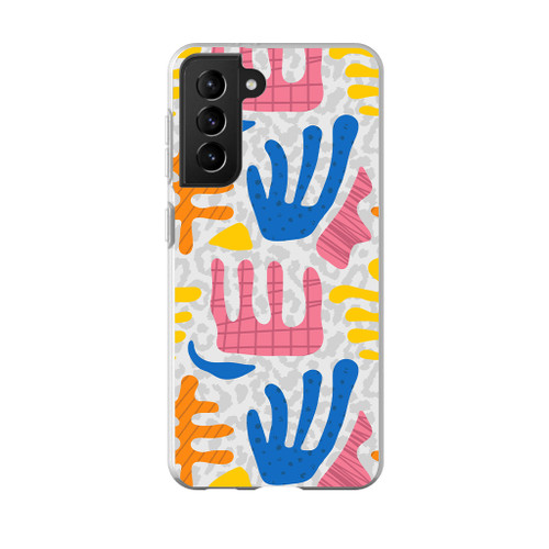 Colorful Abstract Pattern Samsung Soft Case By Artists Collection