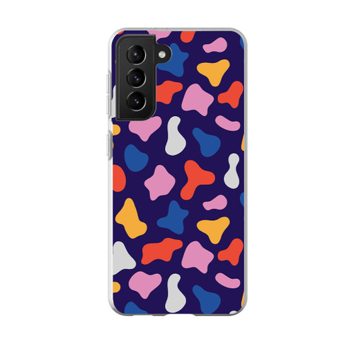 Colorful Cow Pattern Samsung Soft Case By Artists Collection