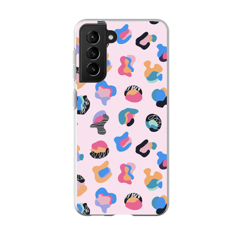 Colorful Leopard Pattern Samsung Soft Case By Artists Collection