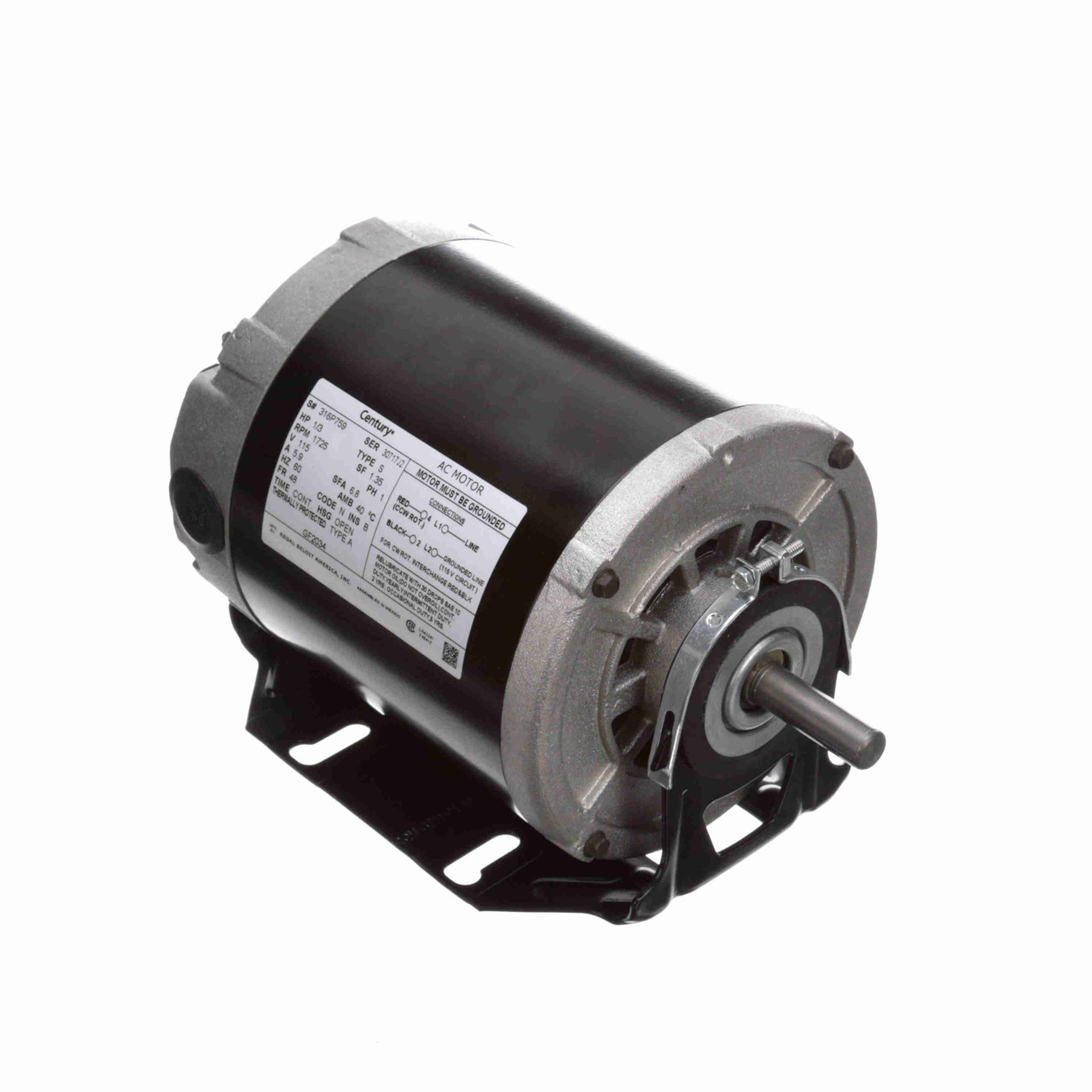 Century GF2034 | General Purpose Motor | Shop Dreisilker