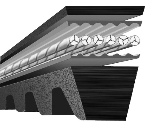 Optibelt 5VX1500 5VX Section Cogged Belt