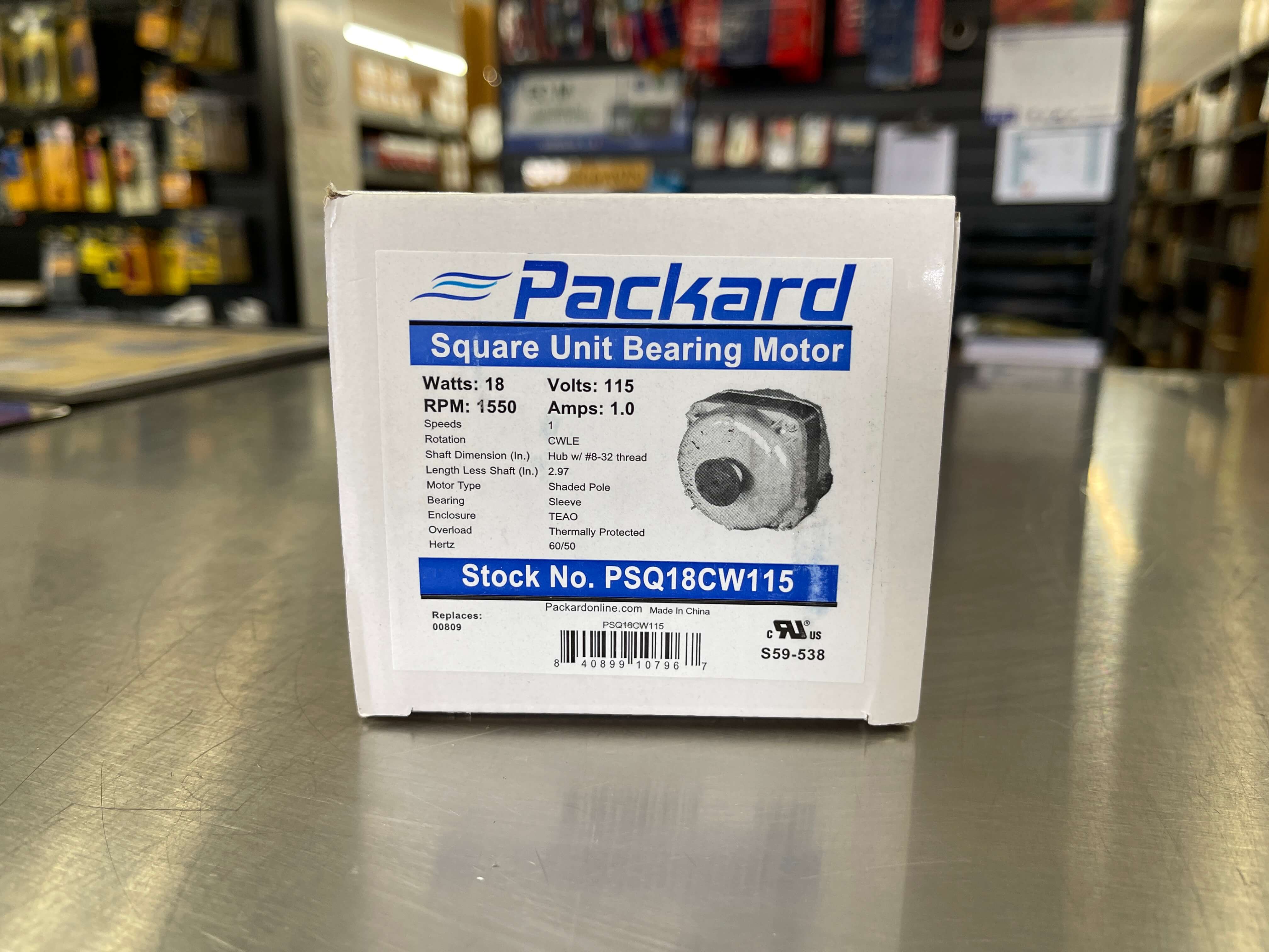 Packard PSQ18CW115 Refrigeration Fan Motor
