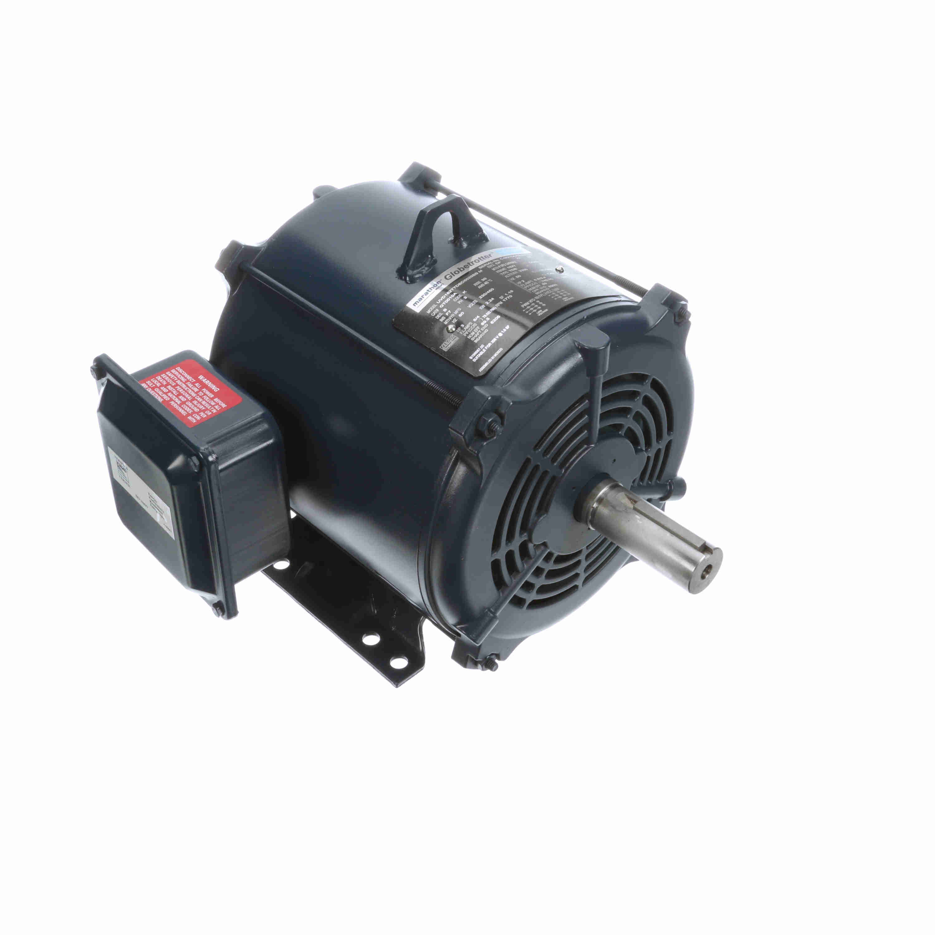 Marathon GT0010A 3 HP 1800 RPM 230/460 Volts General Purpose Motor