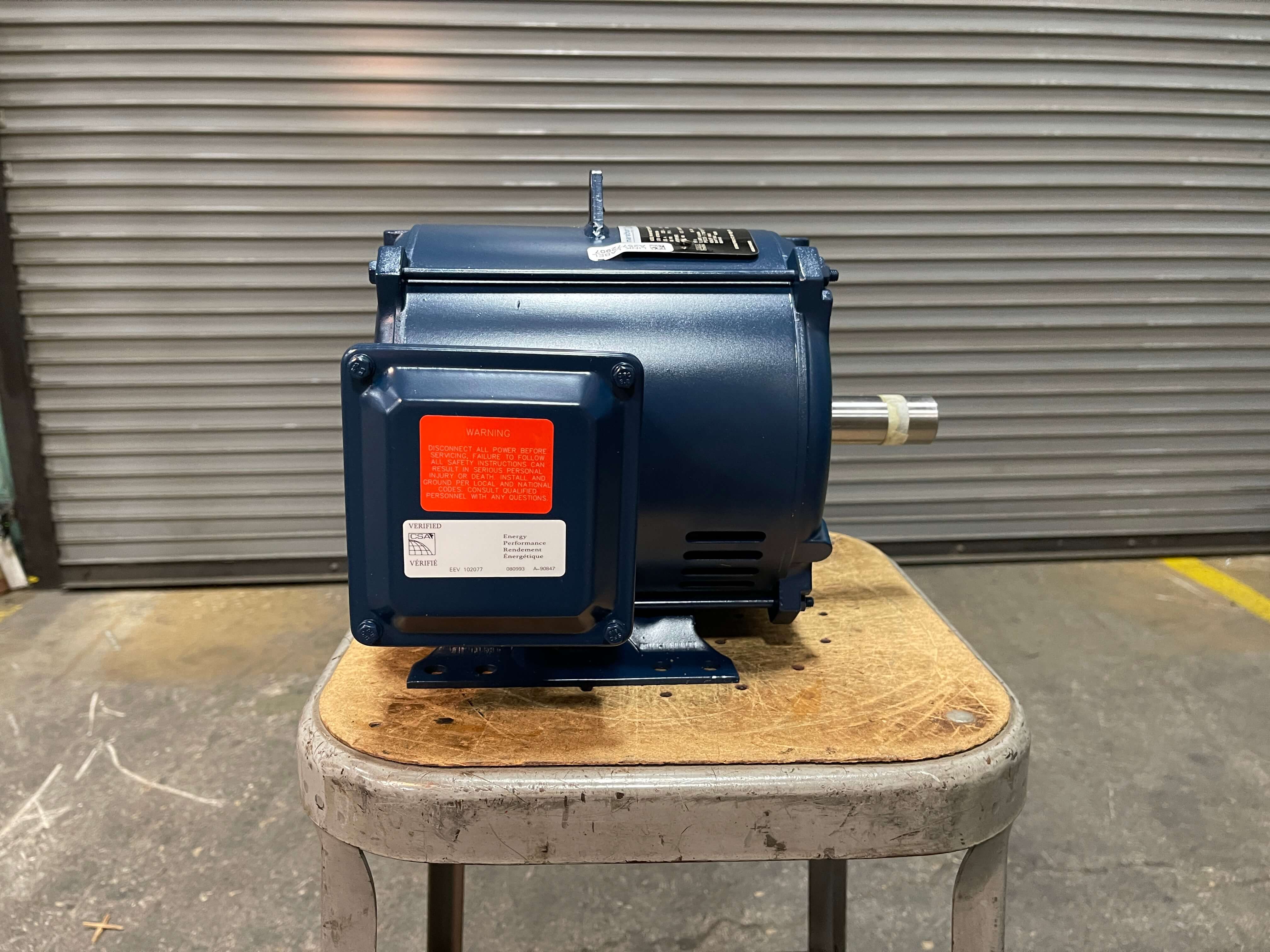 Marathon GT0010A 3 HP 1800 RPM 230/460 Volts General Purpose Motor