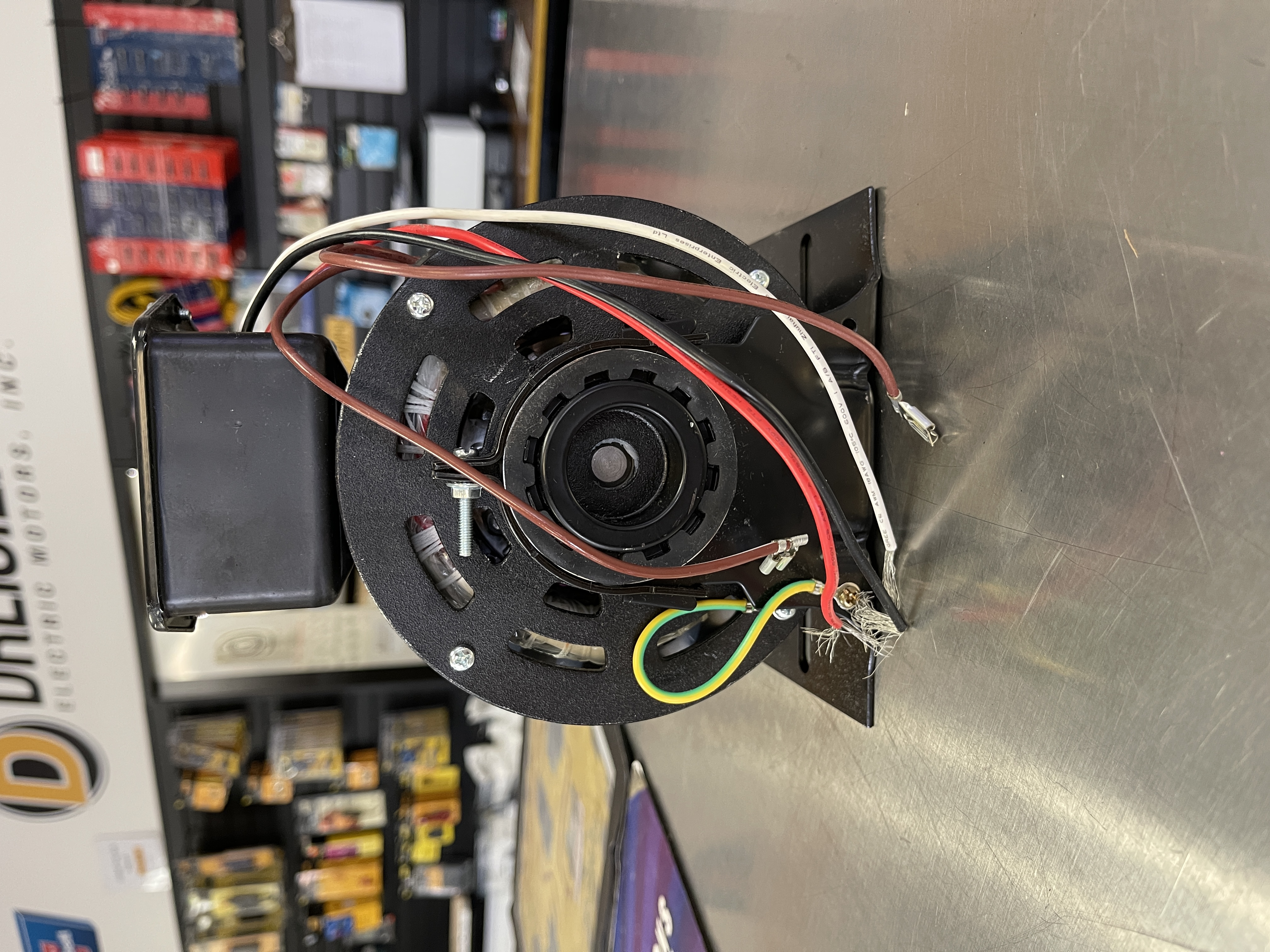 Airvent 35009 whole house fan motor 1/3HP 1100RPM 120V