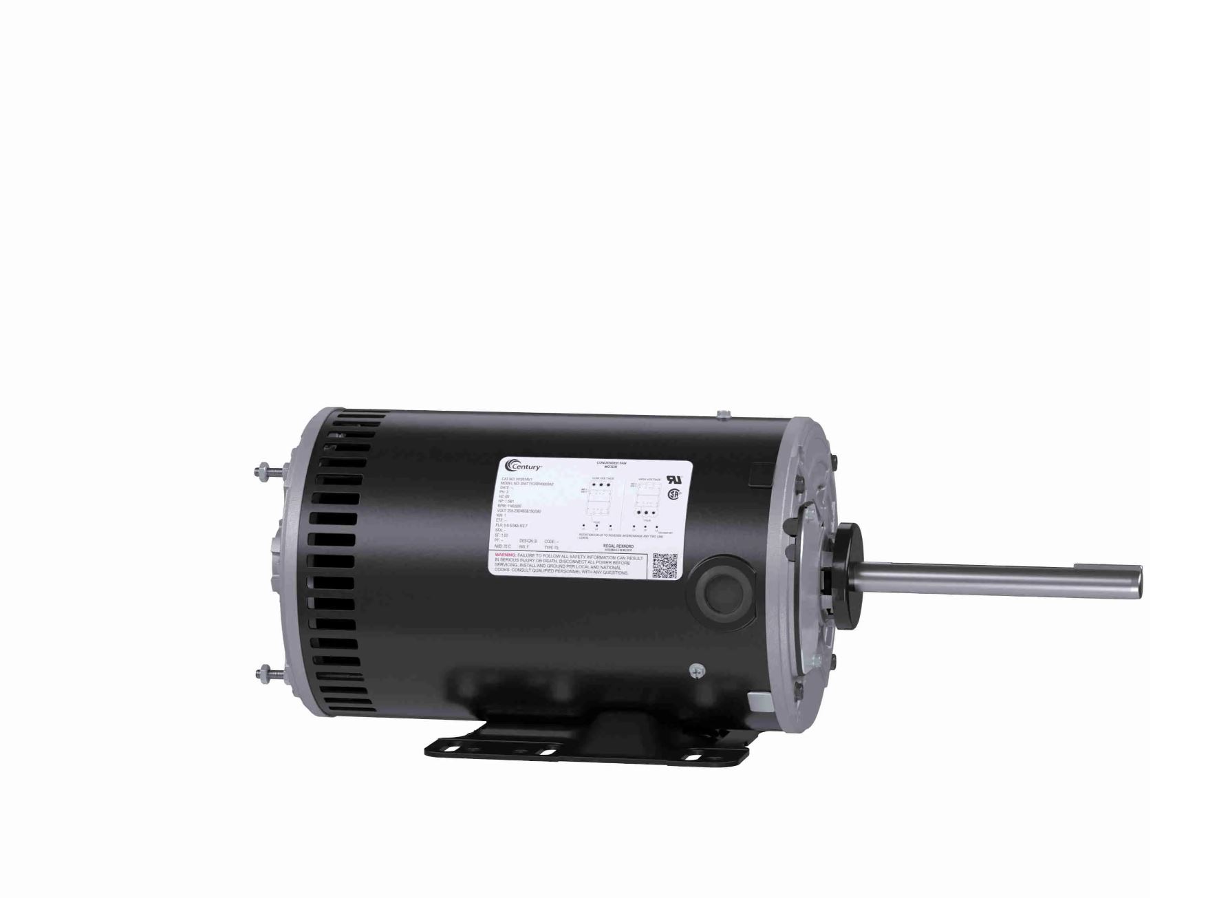 Century H1051AV1 1.5 1140/950 RPM 230/460&190/380 Volts Condenser Fan Motor