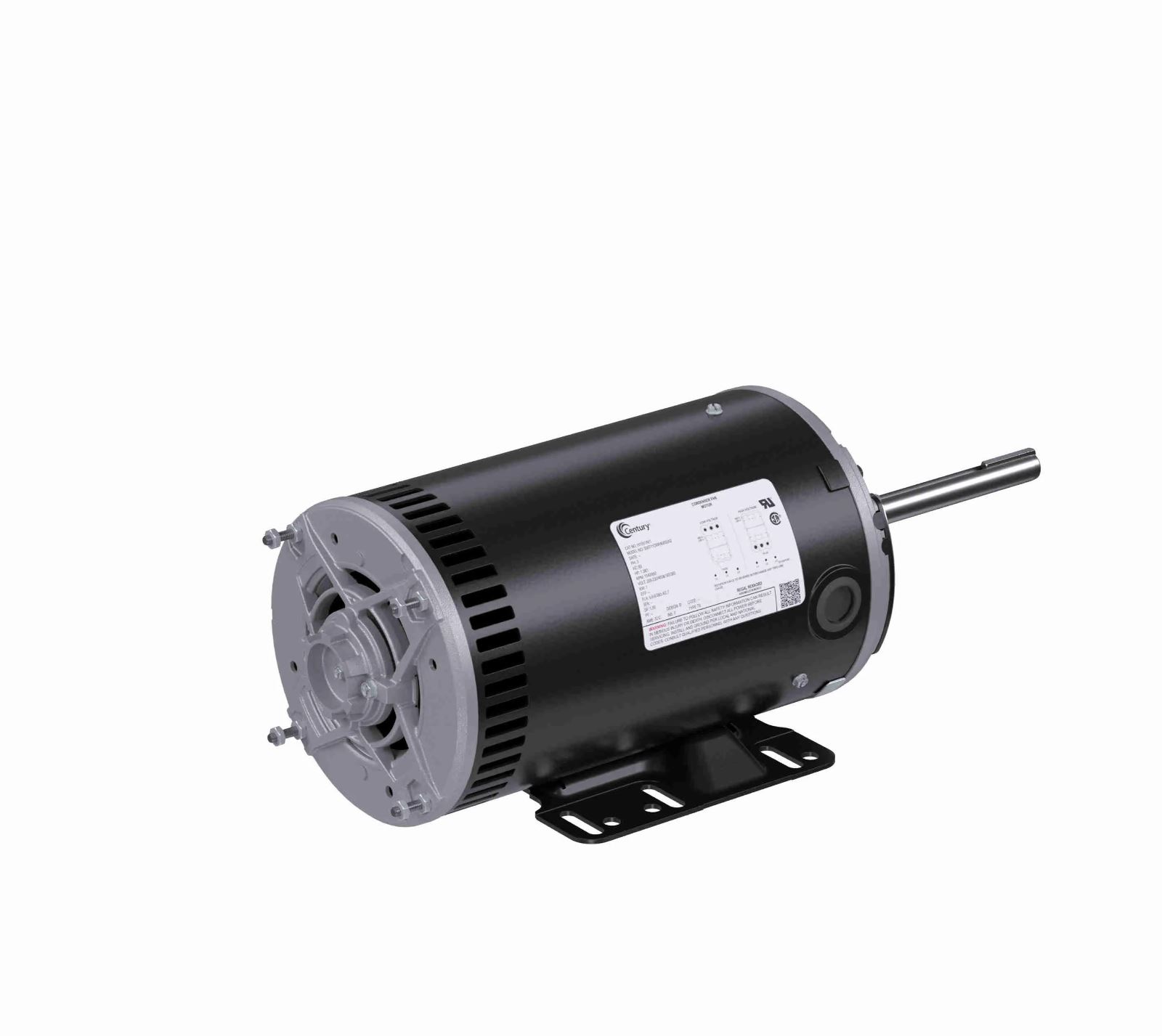 Century H1051AV1 1.5 & 1 HP 1140/950 RPM 230/460&190/380 Volts Condenser Fan Motor