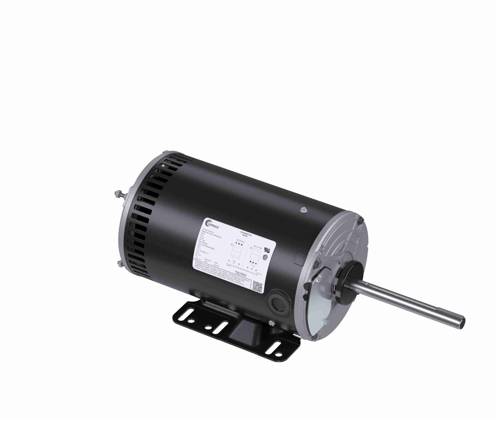 Century H1051AV1 1.5 & 1 HP 1140/950 RPM 230/460&190/380 Volts Condenser Fan Motor