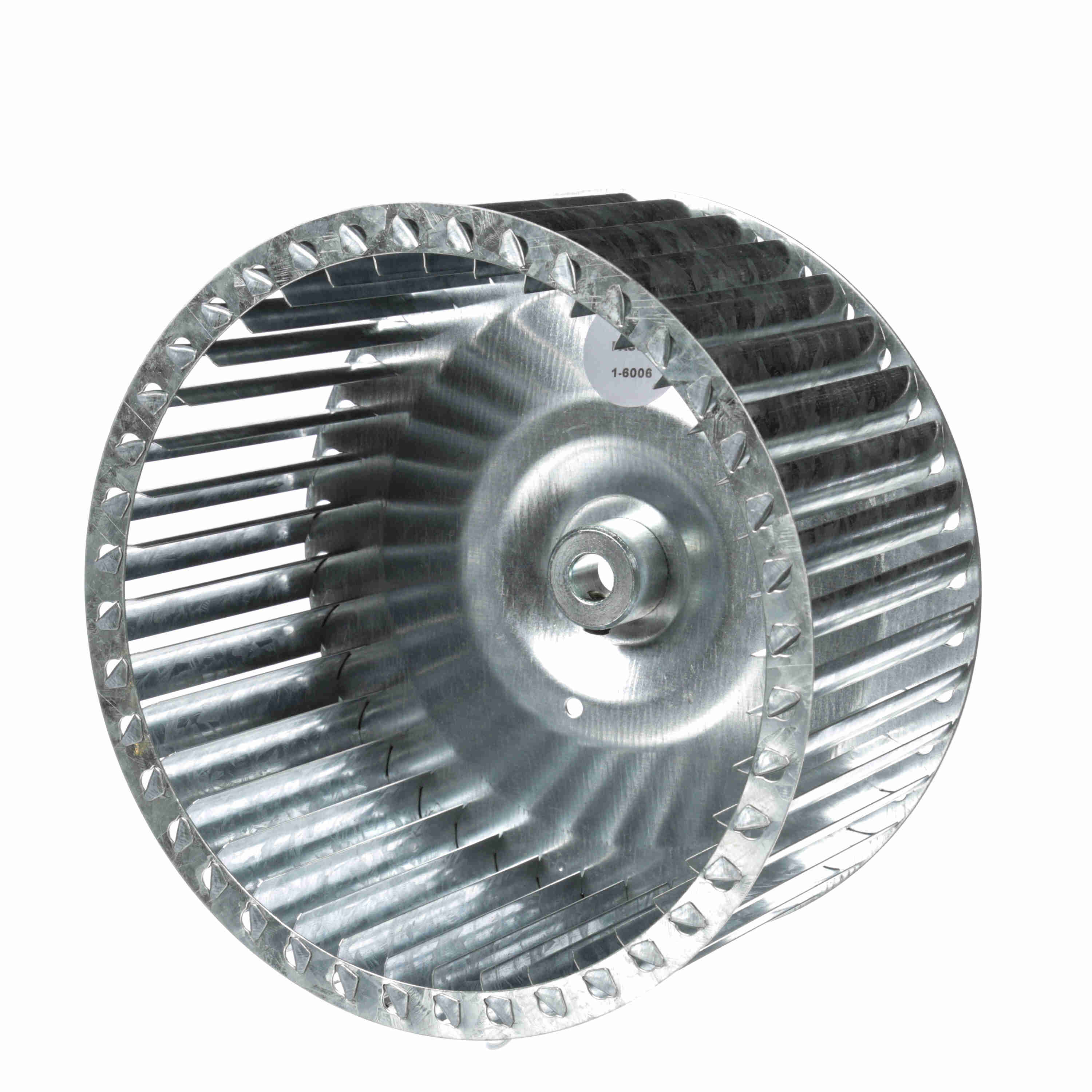 Fasco 1-6006 8-5/64" Diameter 4" Width 1/2" Bore CW Single Inlet Blower Wheel Fasco 1-6006 8-5/64" Diameter 4" Width 1/2" Bore CW Single Inlet Blower Wheel