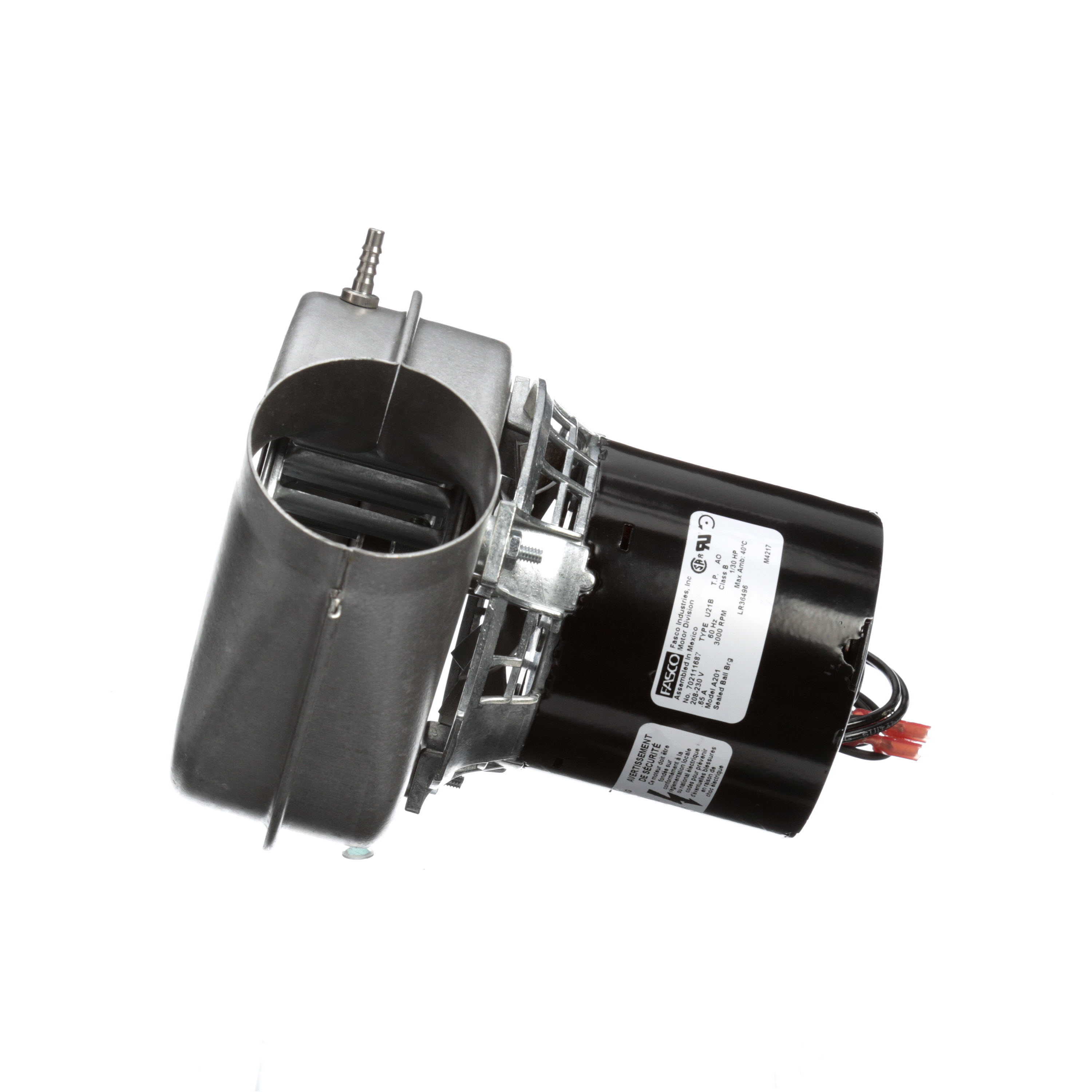 Fasco A201 3000 RPM 208-230 Volts OEM Replacement Draft Inducer Blower