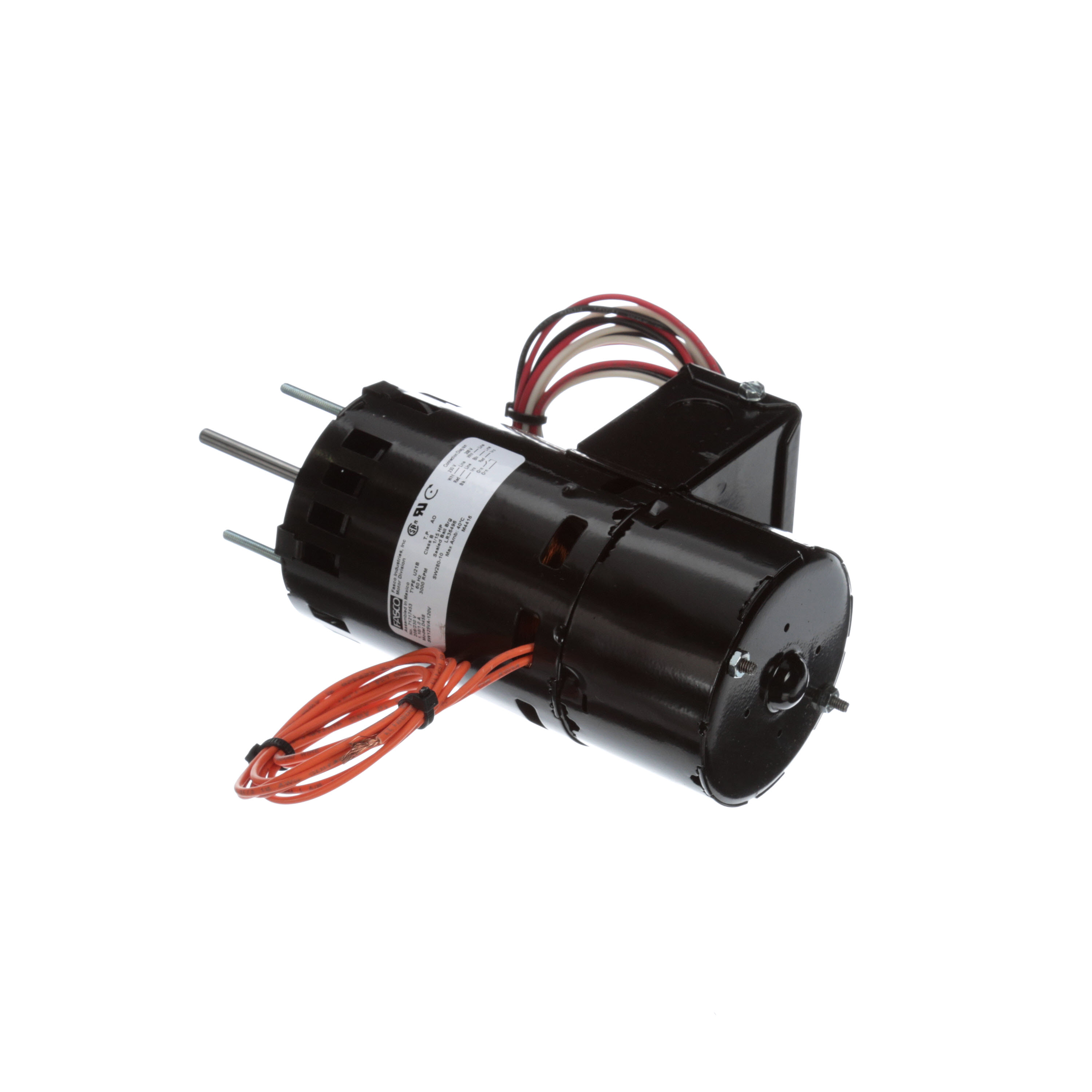 Fasco D458 1/15 HP 3000 RPM 208-230 Volts Flue Exhaust & Draft Booster Blower Motor