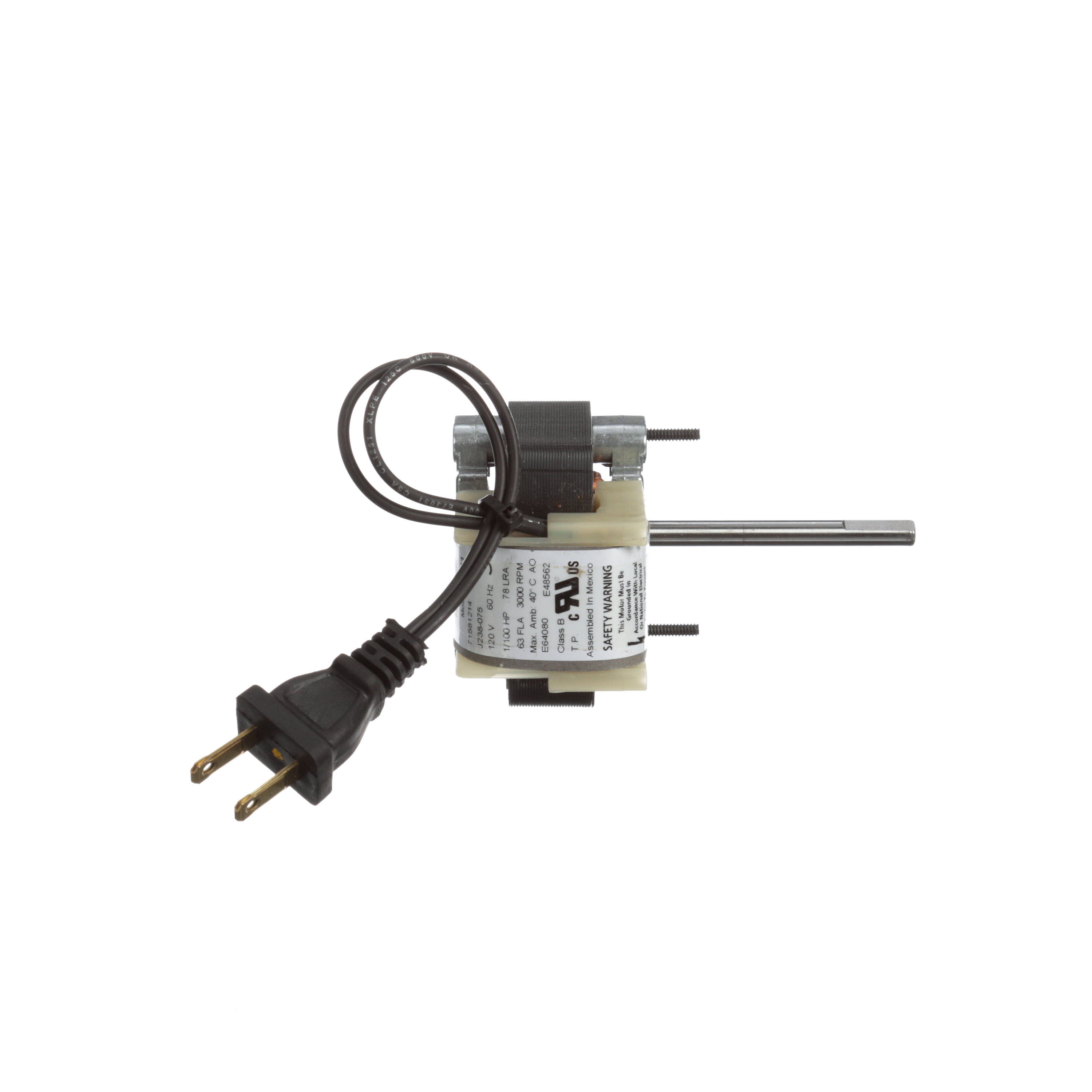 Fasco K611 1/100 HP 3000 RPM 120 Volts C-Frame Motor