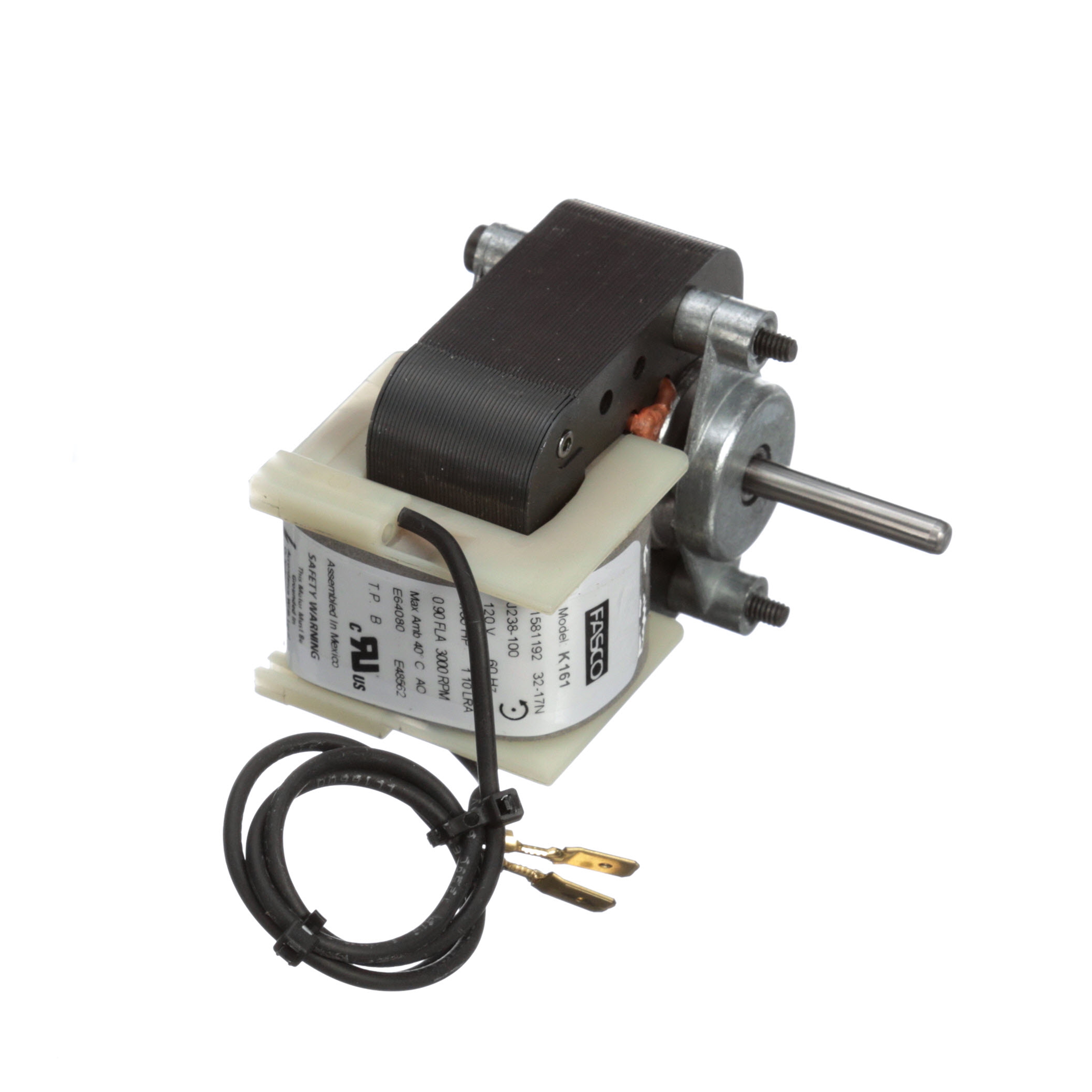 Fasco K161 1/50 HP 3000 RPM 120 Volts C-Frame Motor