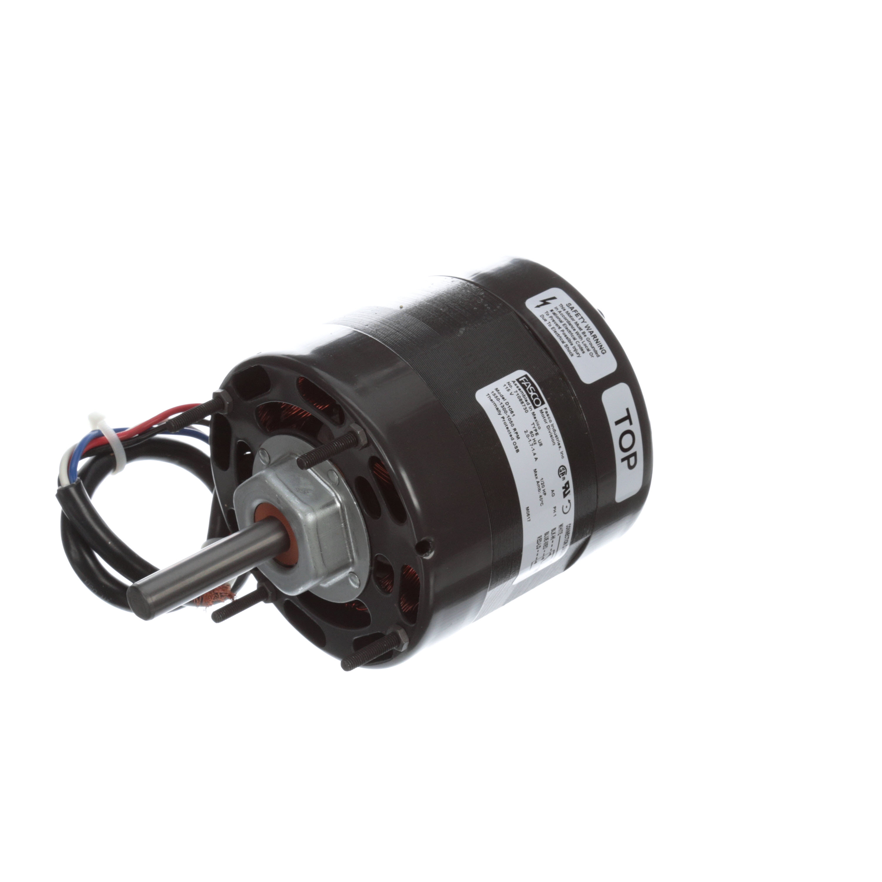 Fasco D1061 1/20 HP 1500 RPM 115 Volts General Purpose Fan Motor