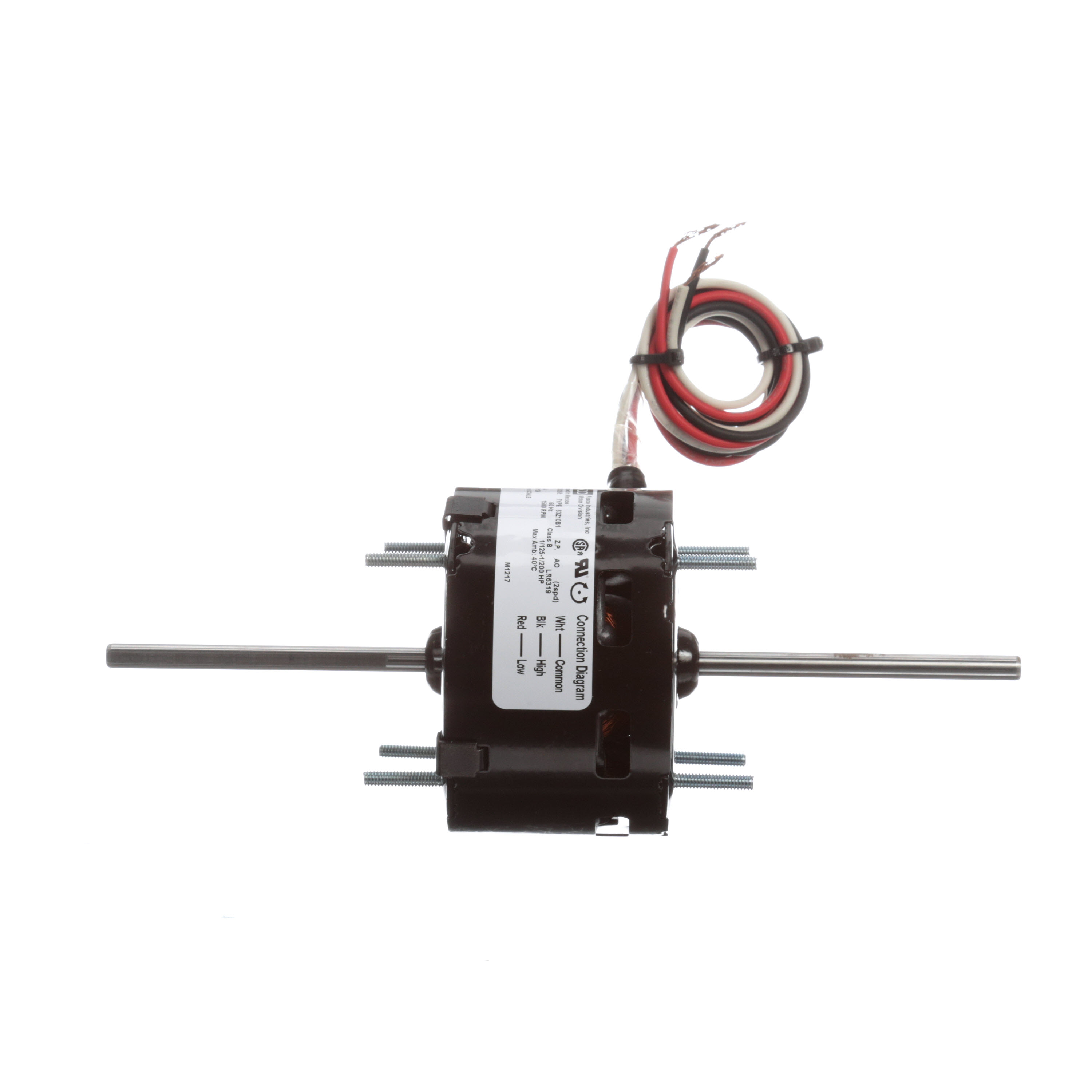 Fasco D129 1/125 HP 1500 RPM 115 Volts General Purpose Fan Motor