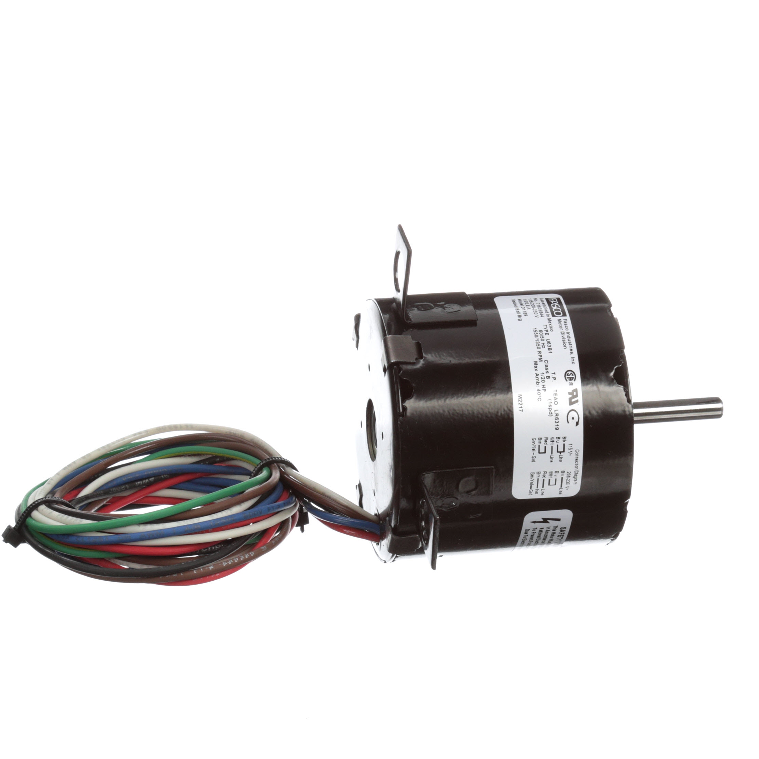 Fasco D1189 1/20 HP 1550 RPM 115/208-230 Volts OEM Direct Replacement Motor