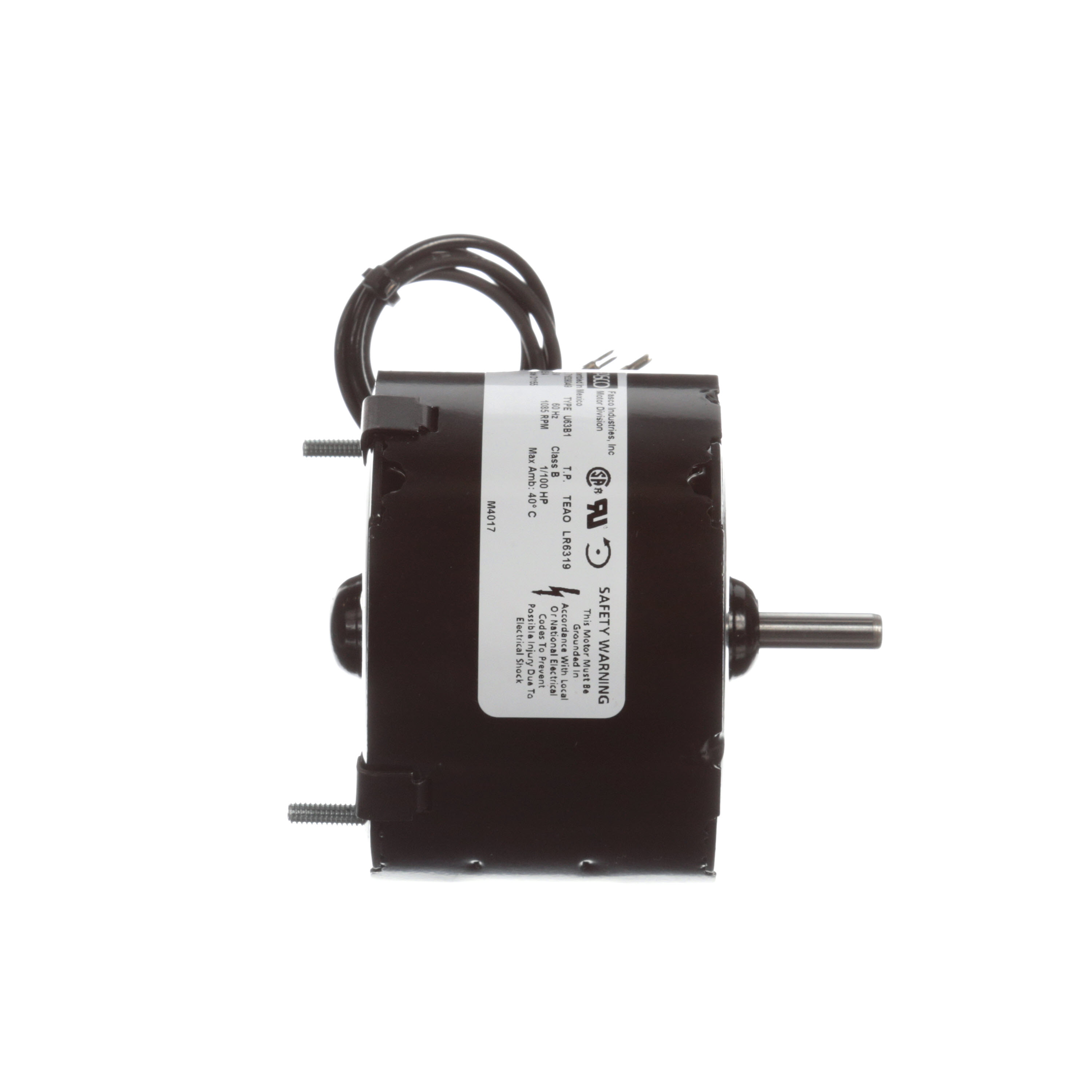 Fasco D1155 1/100 HP 1085 RPM 115 Volts OEM Direct Replacement Motor