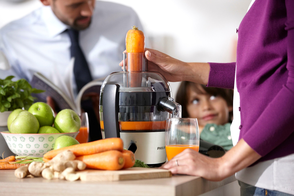 Collection Juicer Philips Hr1832 Juicer Máy ép Trái Cây Philips