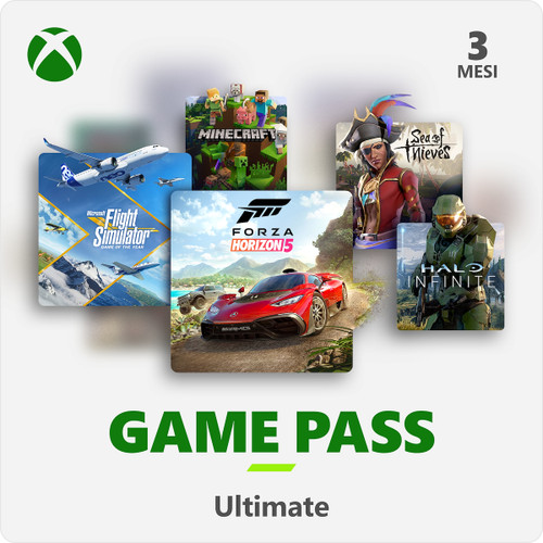 MICROSOFT - XBOX GAME PASS ULTIMATE 3 MESI - 8080001013 MICROSOFT - XBOX GAME PASS ULTIMATE 3 MESI - 8080001013