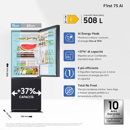 SAMSUNG - RB50DG601EB1EF F1RST75 AI - 2240001842