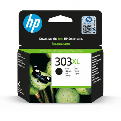 HP - HP 303XL Nero, cartuccia di inchiostro originale alta capacità , Nero - 2170019234