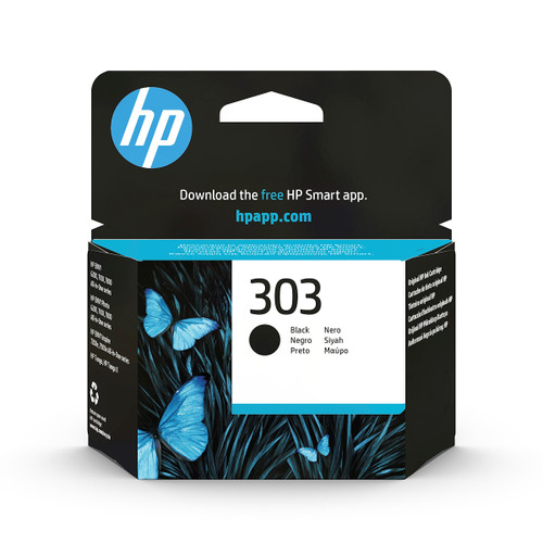 HP - HP 303 cartuccia di inchiostro originale, Nero - 2170019232 HP - HP 303 cartuccia di inchiostro originale, Nero - 2170019232