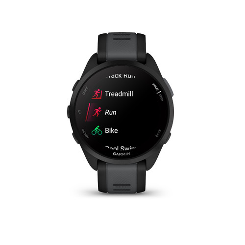 GARMIN - FORERUNNER 165, BLACK/SLATE GREY - 2240002625 GARMIN - FORERUNNER 165, BLACK/SLATE GREY - 2240002625
