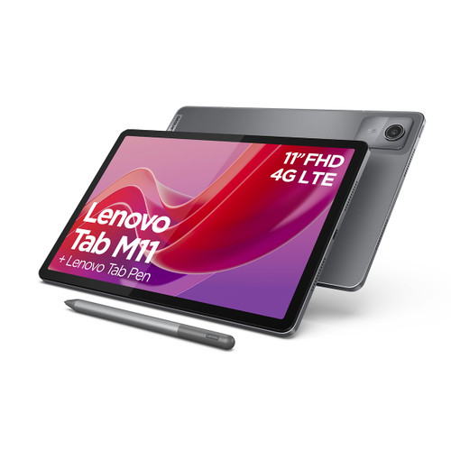 LENOVO - M11 TB330XU + Lenovo Tab Pen KTK G88 4GB 128GB LTE 10,95INCH 1920*1200 IPS 90Hz LUNA GREY ANDROID 13 - 2240000009