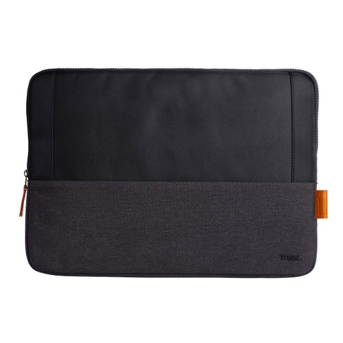 TRUST - LISBOA 16" LAPTOP SLEEVE - BLACK - 2230020759 TRUST 0 | trony.live