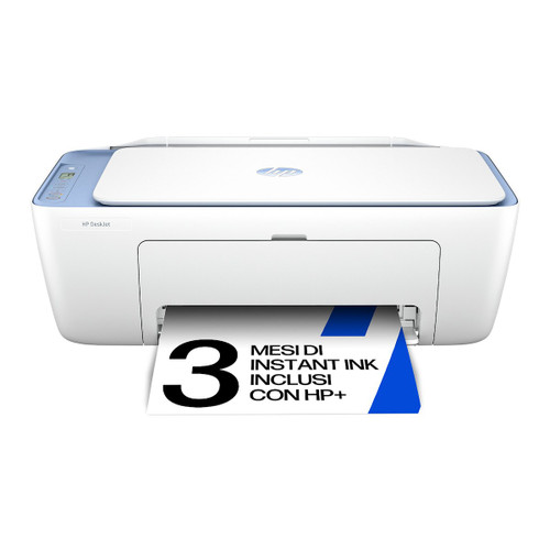 HP - HP DeskJet 2822e Stampante all-in-one inkjet a colori Copia Scansione Wifi - 3 mesi di Instant ink inclusi con HP+ - 2230020430