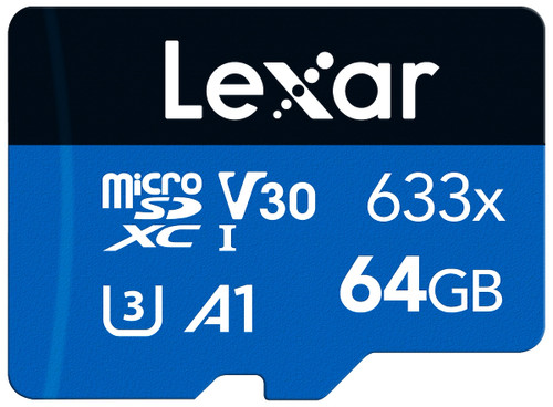 LEXAR - MICROSDXC 633X 64GB NO ADAT - 2230018398 LEXAR - MICROSDXC 633X 64GB NO ADAT - 2230018398