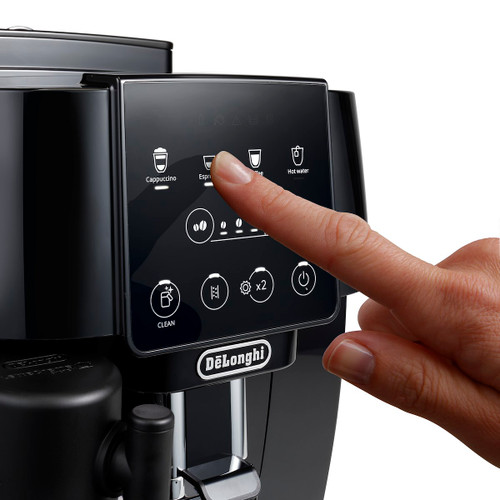 DE'LONGHI - DE'LONGHI Magnifica Start - Macchina Automatica per Caffè in Chicchi, 4 bevande one touch, Nero (ECAM220.60.B) - 2230018316