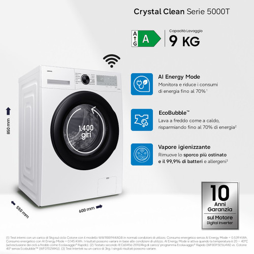SAMSUNG - WW90CGC04DAHET - 2230015993