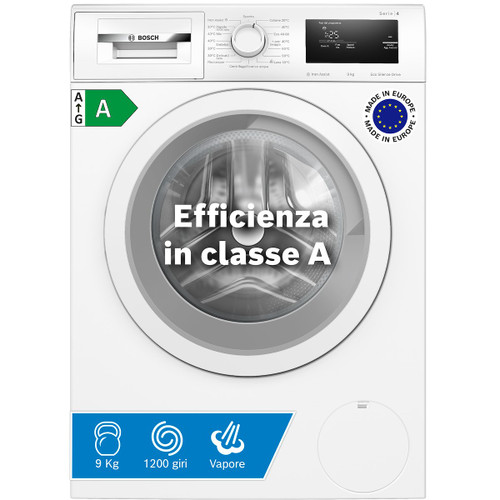 BOSCH - WAN24009II Lavatrice 9kg 1200g/min Classe A - 2230015862 BOSCH 0 | Trony.it