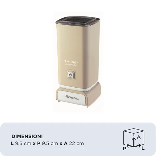 ARIETE - 2878 CAPPUCCINATORE VINTAGE - MONTALATTE A CALDO - 2170000308