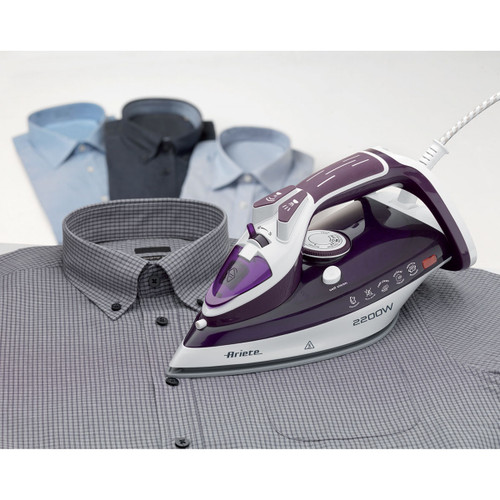 ARIETE - 6243 STEAM IRON - FERRO DA STIRO CON PIASTRA IN C - 2170000316