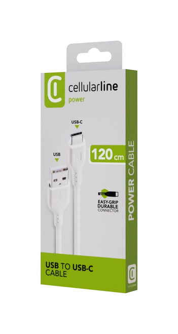 CELLULARLINE - POWER CABLE 120CM - USB-C - 2160013505