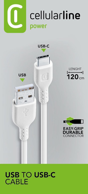 CELLULARLINE - POWER CABLE 120CM - USB-C - 2160013505