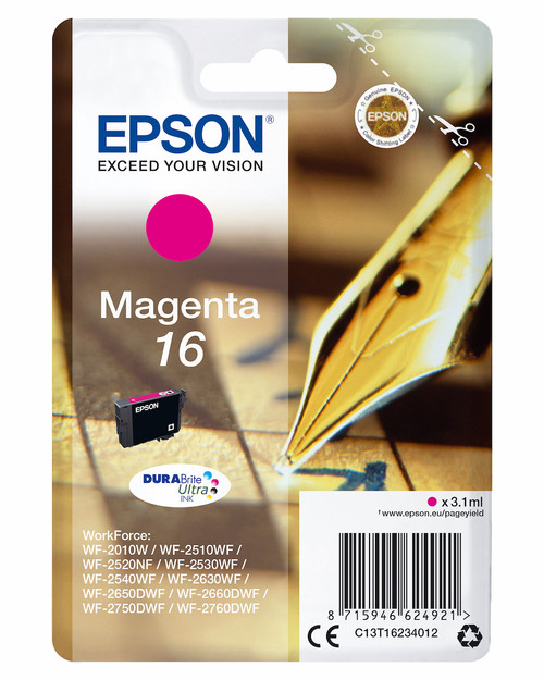 EPSON - 16 PENNA E CRUCIVERBA MAGENTA T1623 - 2160013443 EPSON 0 | Trony.it