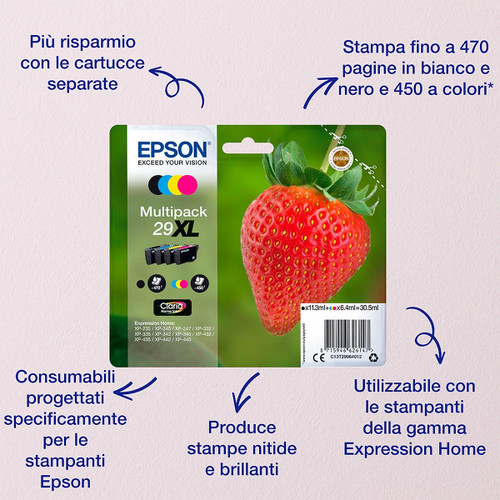 EPSON - 29 FRAGOLA MAGENTA STANDARD T2983 - 2160013410