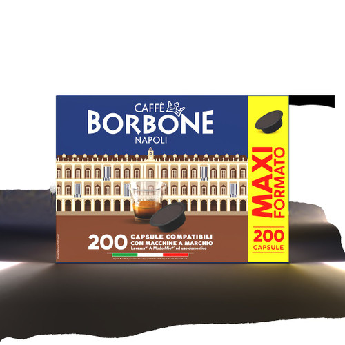 CAFFE' BORBONE - COMPATIBILI A MODO MIO - MISCELA NOBILE - 200 CAPS - 2230014594 CAFFE' BORBONE 0 | Trony.it