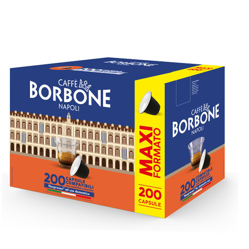 CAFFE' BORBONE - COMPATIBILI NESPRESSO - MISCELA NOBILE - 200 CAPS - 2230014595