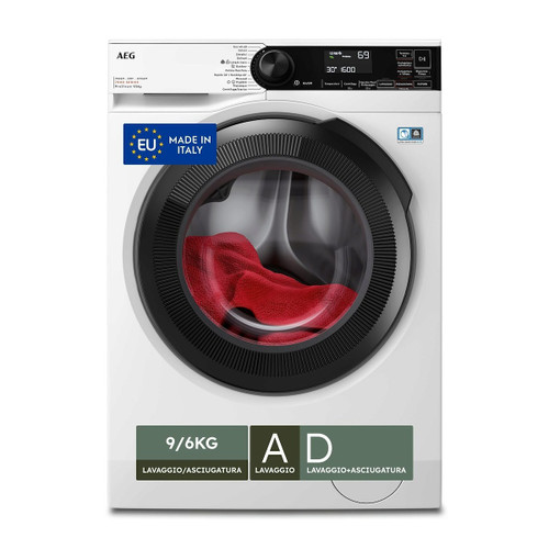 AEG - LAVASCIUGA 9+6 KG CLASSE D/A 1600 GIRI LWR7D966OB MADE IN ITALY - 2230013489