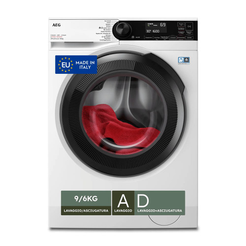 AEG - Lavasciuga 9+6 Kg Classe D/A 1600 Giri MADE IN ITALY LWR7D966OB - 2230013489