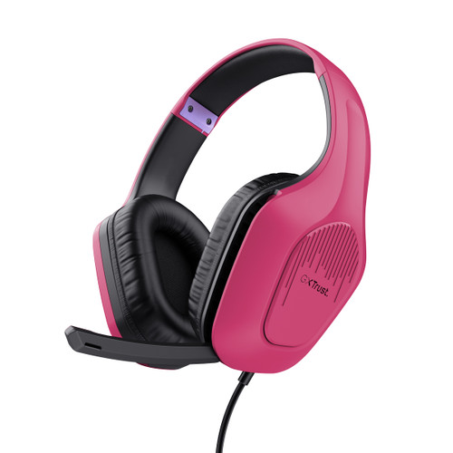 TRUST - GXT415P ZIROX HEADSET – PINK - 2230013412 TRUST 0 | Trony.it