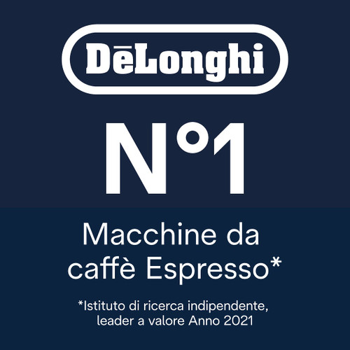 DE'LONGHI - DE'LONGHI Rivelia - Macchina Automatica per Caffè in Chicchi, 16 bevande one-touch, Display touch, Beige (EXAM440.55.BG) - 2230013242