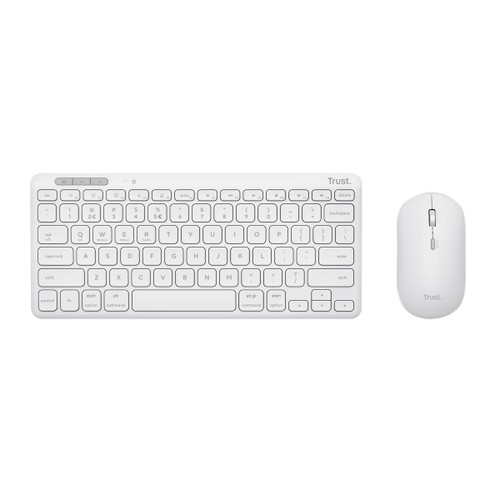 TRUST - LYRA WL KEYBOARD & MOUSE WHITE IT - 2230012212