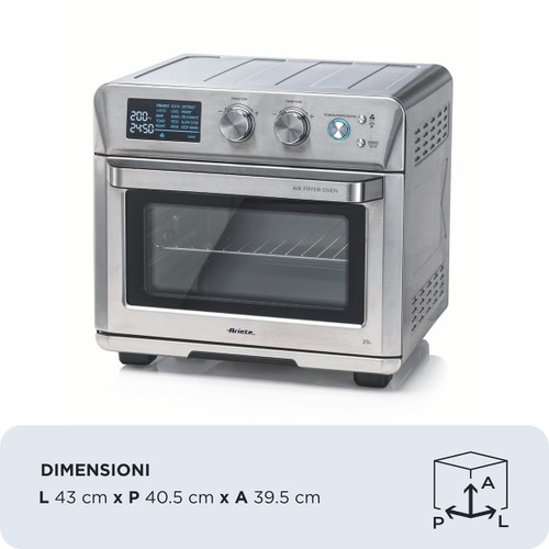 ARIETE - 4629 FORNO + FRIGGITRICE AD ARIA 25L, 1700 W, CAP - 2230009226
