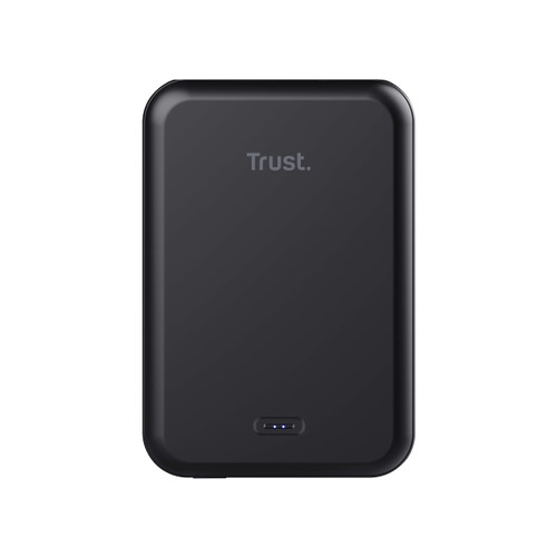 TRUST - MAGNO WRLS 5000MAH POWERBANK BLACK - 2230008769
