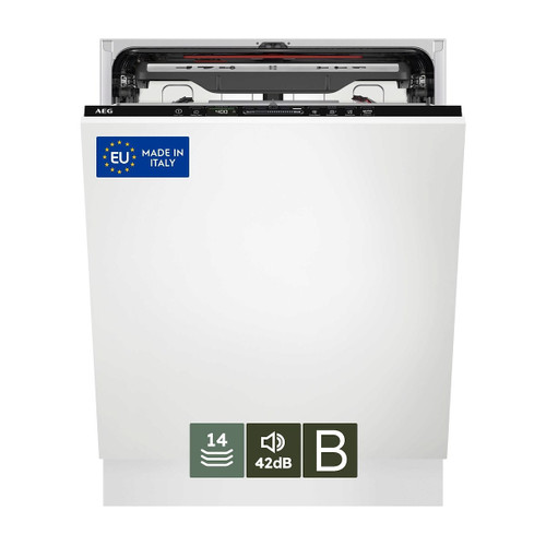 AEG - LAVASTOVIGLIE INCASSO 60 CM - INT. TOTALE 14 COPERTI CLASSE B 42 dBA FSS75747P MADE IN ITALY - 2230008746